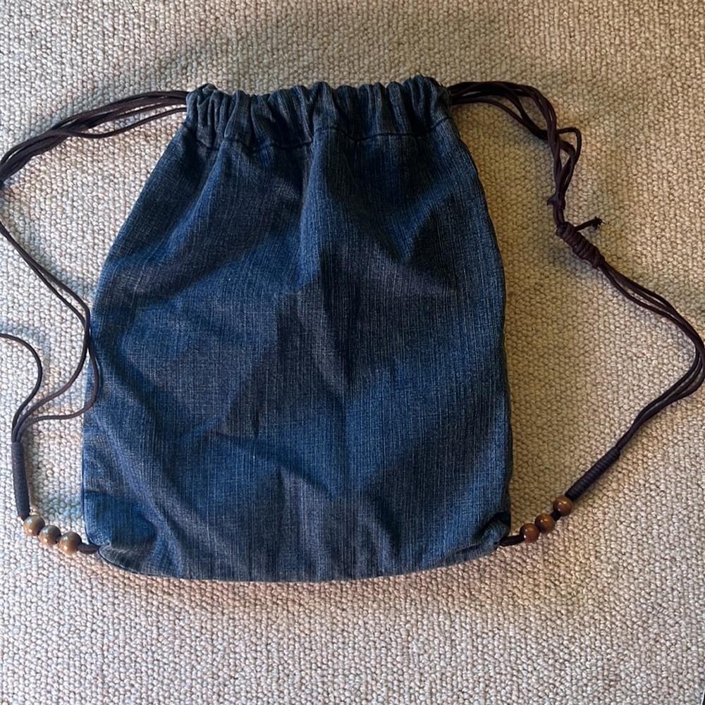 Blue Jean Backpack - image 2